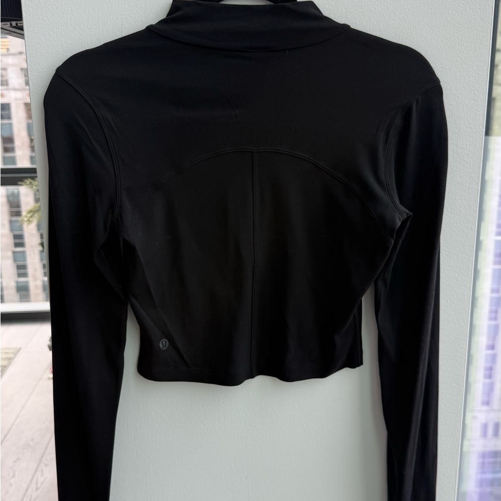 Lululemon All Aligned Mockneck LS | Black | Size 4 - Picture 2 of 3